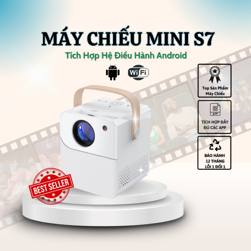 [ SaLe ] Máy Chiếu Mini S7 (Android)