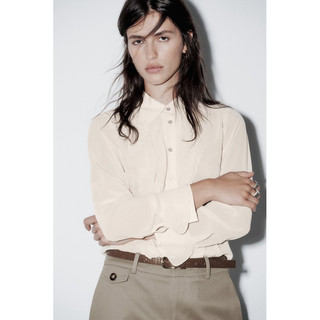Áo sơmi voan bèo ZARA AUTHENTIC
