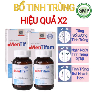 [CHE TÊN] Combo 2 Hộp Bổ Tinh trùng Mentifam tăng cường sinh lý,bổ thận,kéo dài hơn,Oyster plus,hàu biển