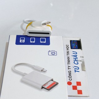 Đầu đọc thẻ type c / card reader type c to sd / tf / adapter sd: microsd to sd