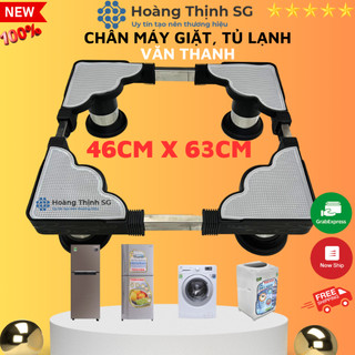 Kệ máy giặt VT38, chân máy giặt tủ lạnh trụ inox chống rung ồn cao cấp - Bảo hành 2 năm