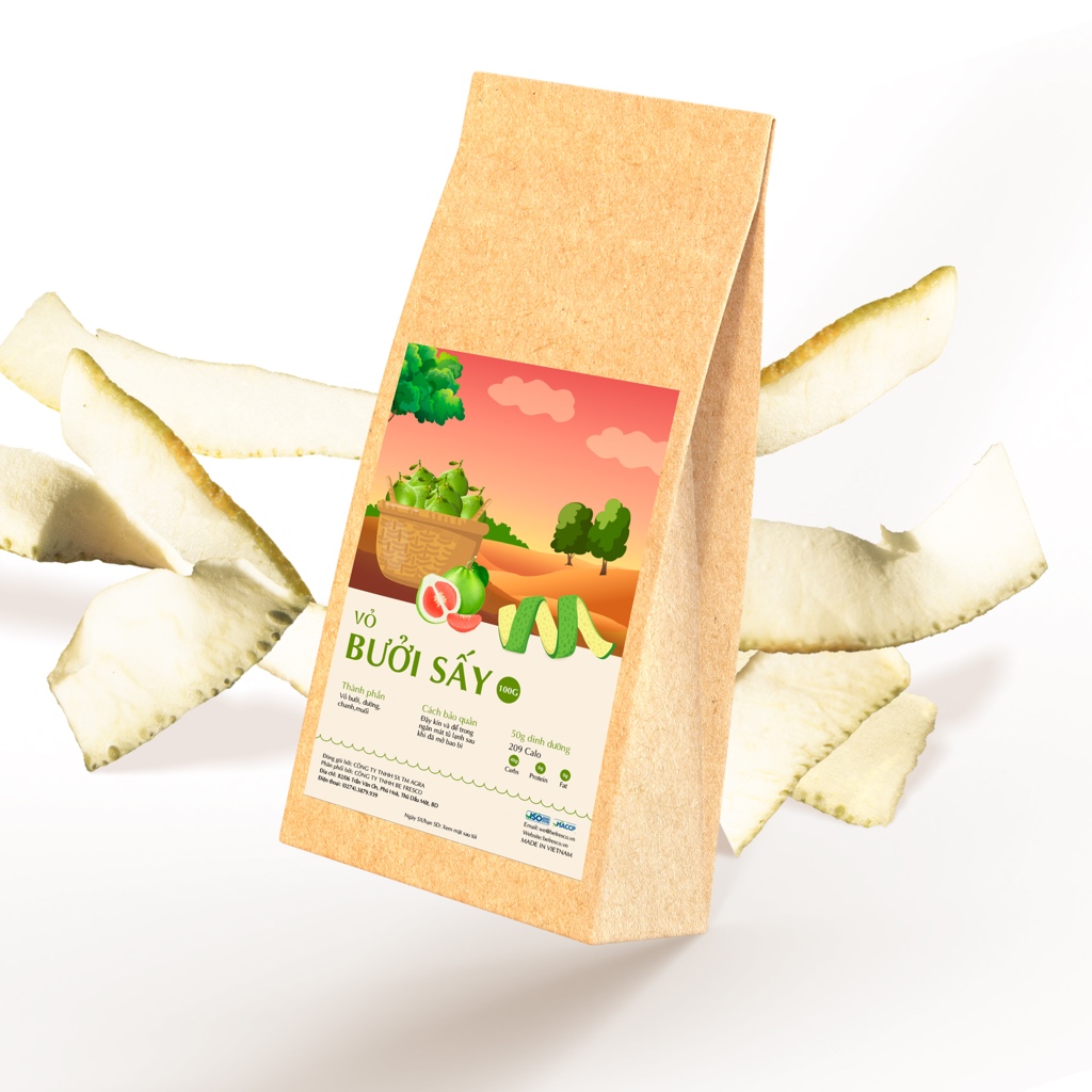 Vỏ Bưởi Sấy Ăn Liền Befresco