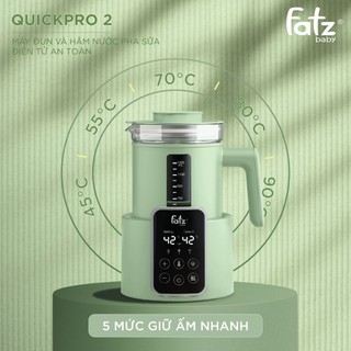 Bh 12 tháng - máy đun và hâm nước pha sữa điện tử - QUICK 4 - QUICKPRO 2