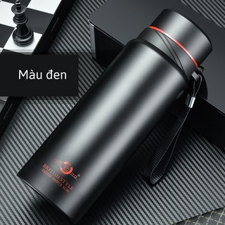 Bình giữ nhiệt Evelyn cao cấp inox 304 dung tích 1000ml bình nước giữ nhiệt nóng lạnh có lưới lọc trà