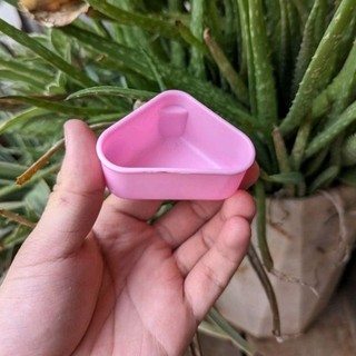 Chén ăn nhựa mini cho thú cưng
