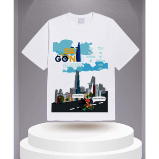 Áo thun unisex in hình NHỮNG CHUYỆN NHỎ SÀI GÒN