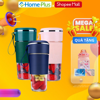 Máy Xay Sinh Tố Cầm Tay ONEBI/PORTABLE JUICER 300ml Cầm Tay 4 Lưỡi Sử Dụng Pin Sạc Cổng USB Tiện Lợi