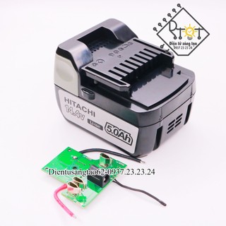 Vỏ mạch Hitachi 14v 5Ah mạch nhận sạc Adapter