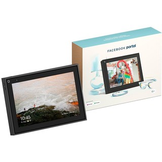 Cổng thông tin Facebook portal 10 2nd gen - thiết bị gọi video trực tuyến từ facebook-Màu đen