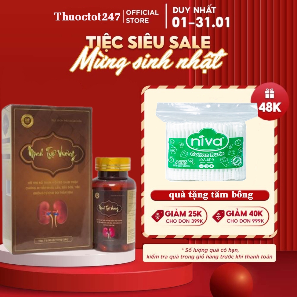 ✅ Viên tiểu đêm Minh Tuệ Vương   [CHÍNH HÃNG] ❤️ Minh Tuệ Vương giải pháp cho người thận kém đi tiểu nhiều lần