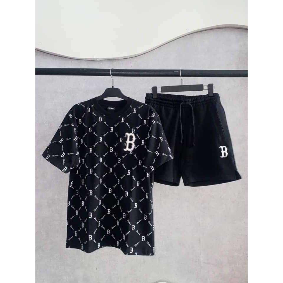 Áo Thun New E.r.a X M.L.B chữ B Mono Đen-Trắng hót #2024 #trend