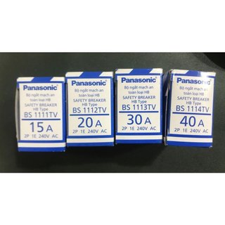 Cầu dao cb cóc tự ngắt panasonic 15a - 20a- 30a-40a