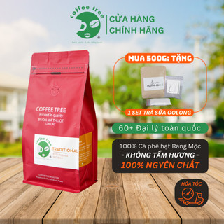 [Mua 1 Tặng 1] Cà phê 500gr Robusta 100% Nguyên Chất Gu Đậm Hương Nhẹ