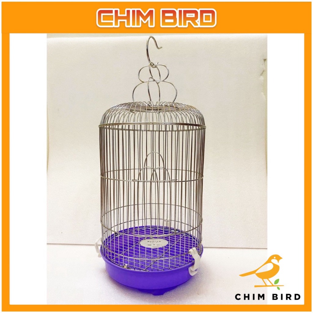 Lồng chim khuyên inox CHIM BIRD, Lồng khuyên giá rẻ chất liệu Inox, Lồng chim hút mật mini giá rẻ