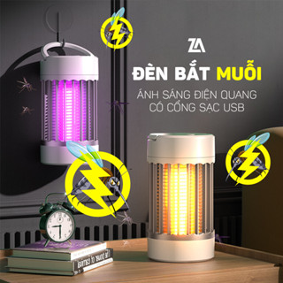 Đèn bắt muỗi, đèn đuổi muỗi điện quang hình tháp 3D kiêm đèn ngủ thế hệ mới nhất, có cổng sạc USB AZ STORE