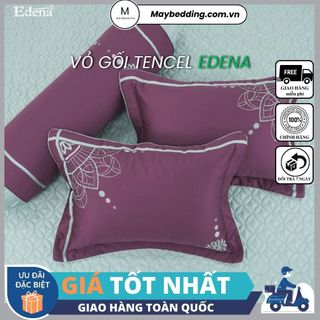 Vỏ Gối Nằm và Gối Ôm Tencel Edena - Cao Cấp, Chính Hãng