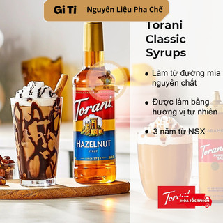 Siro/Syrup Torani Hạt Phỉ 750ml | Torani Hazelnut