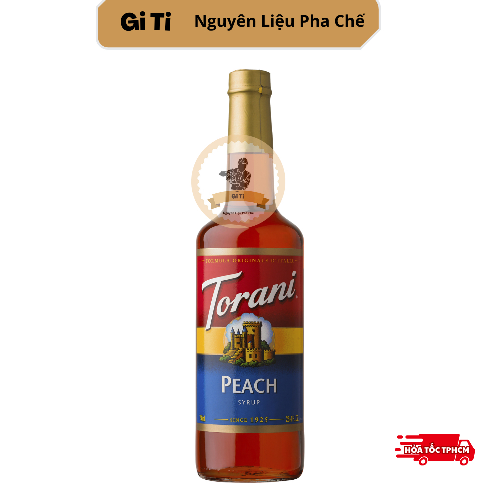 Siro/Syrup Torani Đào 750ml | Torani Peach