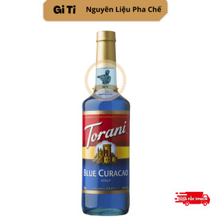 Siro/syrup torani vỏ cam 750ml | torani blue curacao