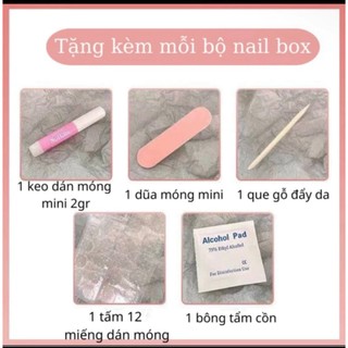 Nailbox thiết kế 10 móng úp[TD08]