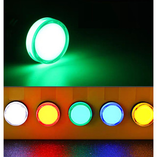 Đèn led báo pha ad16-22ds phi 22mm điện áp 220vac giá rẻ 5 màu gắn tủ điện
