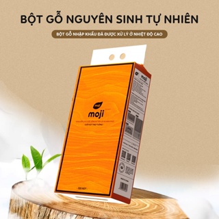 Khăn giấy rút MOJI treo tường, giấy vệ sinh 4 lớp 1280 tờ