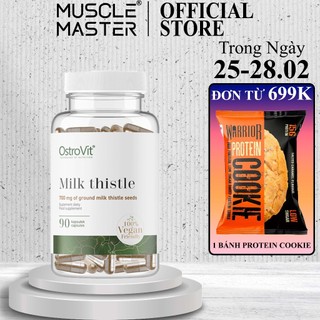 [CHÍNH HÃNG] Thực Phẩm Bổ Sung Giải Độc Gan Ostrovit Milk Thistle 90 Viên