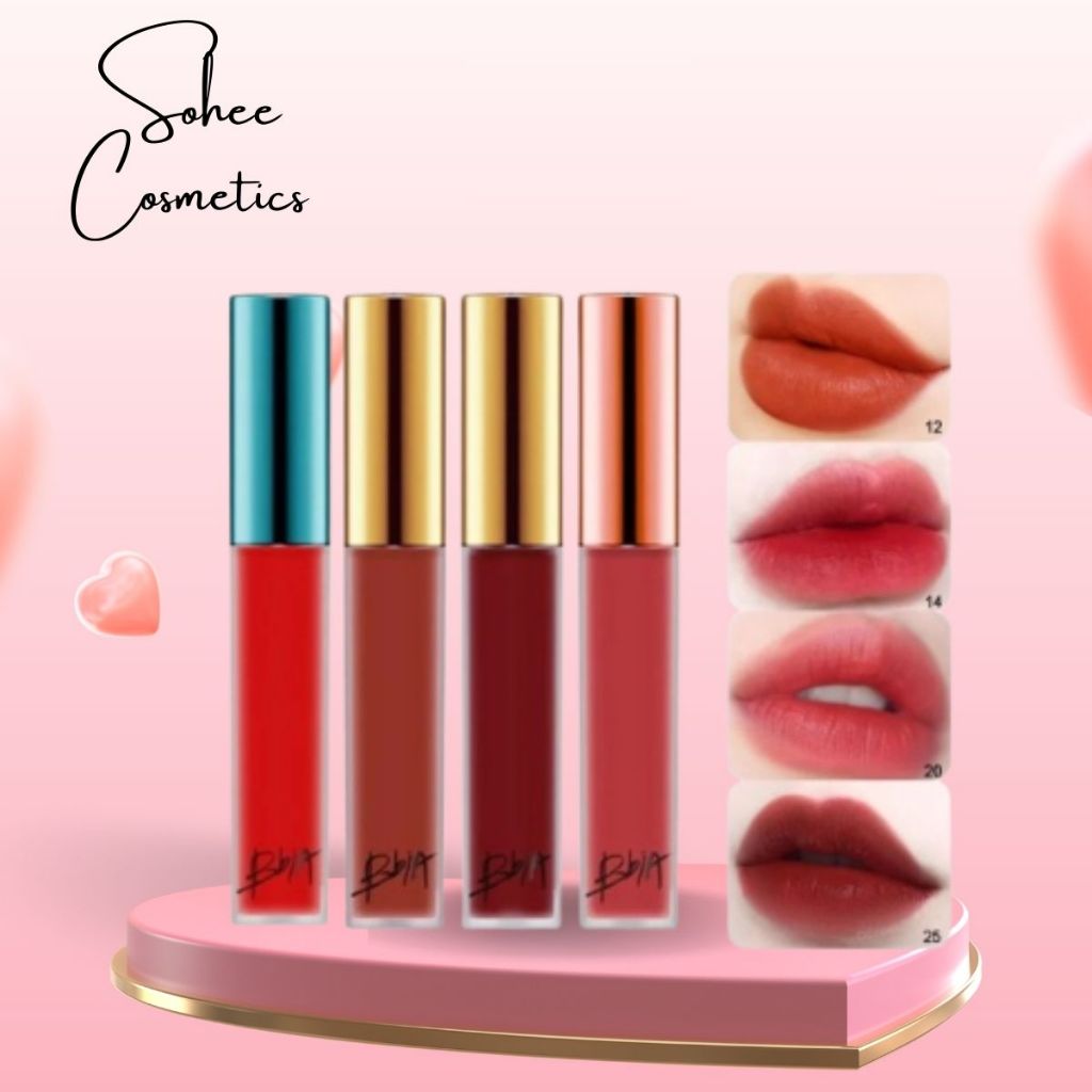 Son Kem Lì Bbia Last Velvet Lip Tint màu #12-24-23-36-38