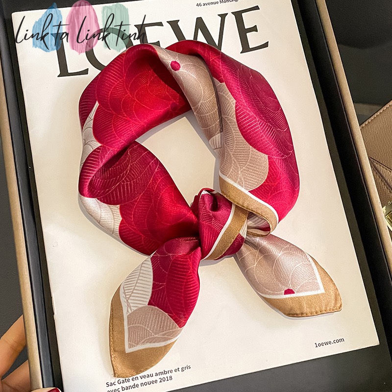 KHĂN BANDANA CAO CẤP - Khăn Bandana Lụa Vintage NAM NỮ - Khăn Vuông Lụa 70