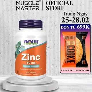 Thực Phẩm Bổ Sung Kẽm NOW Zinc 250 Viên
