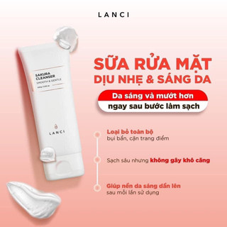 SỮA RỬA MĂT LANCI chính hãng 100%
