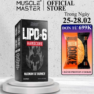 Viên Giảm Cân Mạnh Nhất Nutrex Lipo 6 Hardcore 60 Viên