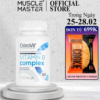 [CHÍNH HÃNG] Viên Bổ Sung Vitamin B Tổng Hợp Ostrovit Vitamin B Complex 90 Viên