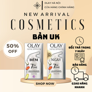 Kem Dưỡng Olay 7 in 1 NGÀY và ĐÊM bản UK