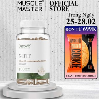 [CHÍNH HÃNG] Thực Phẩm Bổ Sung Thư Giãn Tinh Thần, Tốt Não Bộ Ostrovit 5-HTP 180 Viên