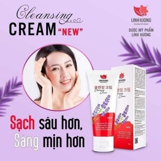 Sữa rửa mặt Linh Hương chính hãng, kiềm dầu, sáng da, ngừa mụn 60ml
