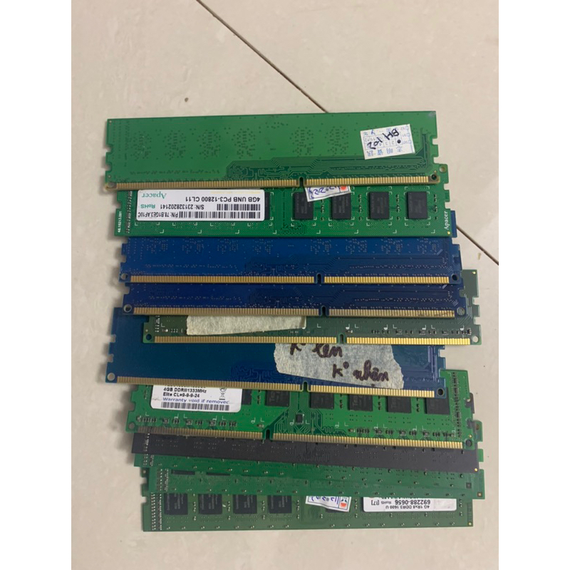 Linh kiện máy tính cũ hỏng (không thể sửa chữa) shop gửi ngẫu nhiên