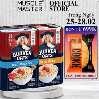 Yến Mạch Quaker Oats 4Kg5 Ăn Kiêng Giảm Mỡ Đẹp Da
