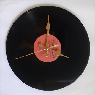 Đồng hồ treo tường decor chế tác thủ công từ đĩa than vinyl. Dong ho treo tuong đẹp tinh tế thanh lịch đậm chất classic