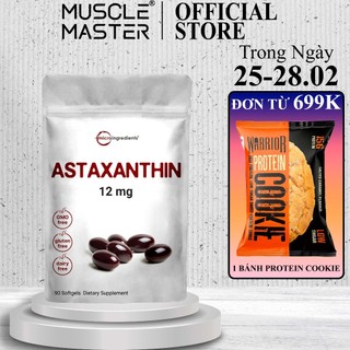 Thực Phẩm Bổ Sung Tăng Sức Đề Kháng, Chống Oxy Hóa Micro Ingredients Astaxanthin 12mg 90 Viên