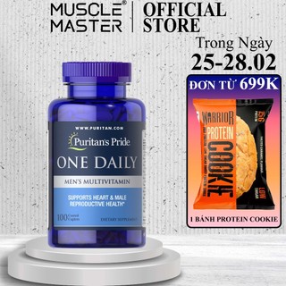 Vitamin Và Khoáng Chất Cho Nam và Nữ Puritan's Pride One Daily Men & Women Mutivitamin 100 viên