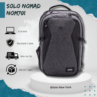 Balo SOLO Nomad Unbound 15 inch - Xám - NOM701-10 - Chất liệu vải Polyester cao cấp -  Bảo hành 5 năm QT