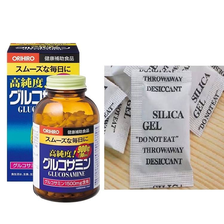 Hạt Hút Ẩm Glucosamine Viên Xương Khớp Glucosamine ORIHIRO Nhật Bản