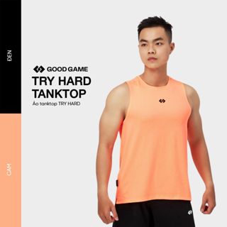 Áo Ba Lỗ Thể Thao Form Rộng Thoáng Mát Nhanh Khô, Áo Tanktop Bóng Rổ Tập Luyện GOOD GAME Try Hard