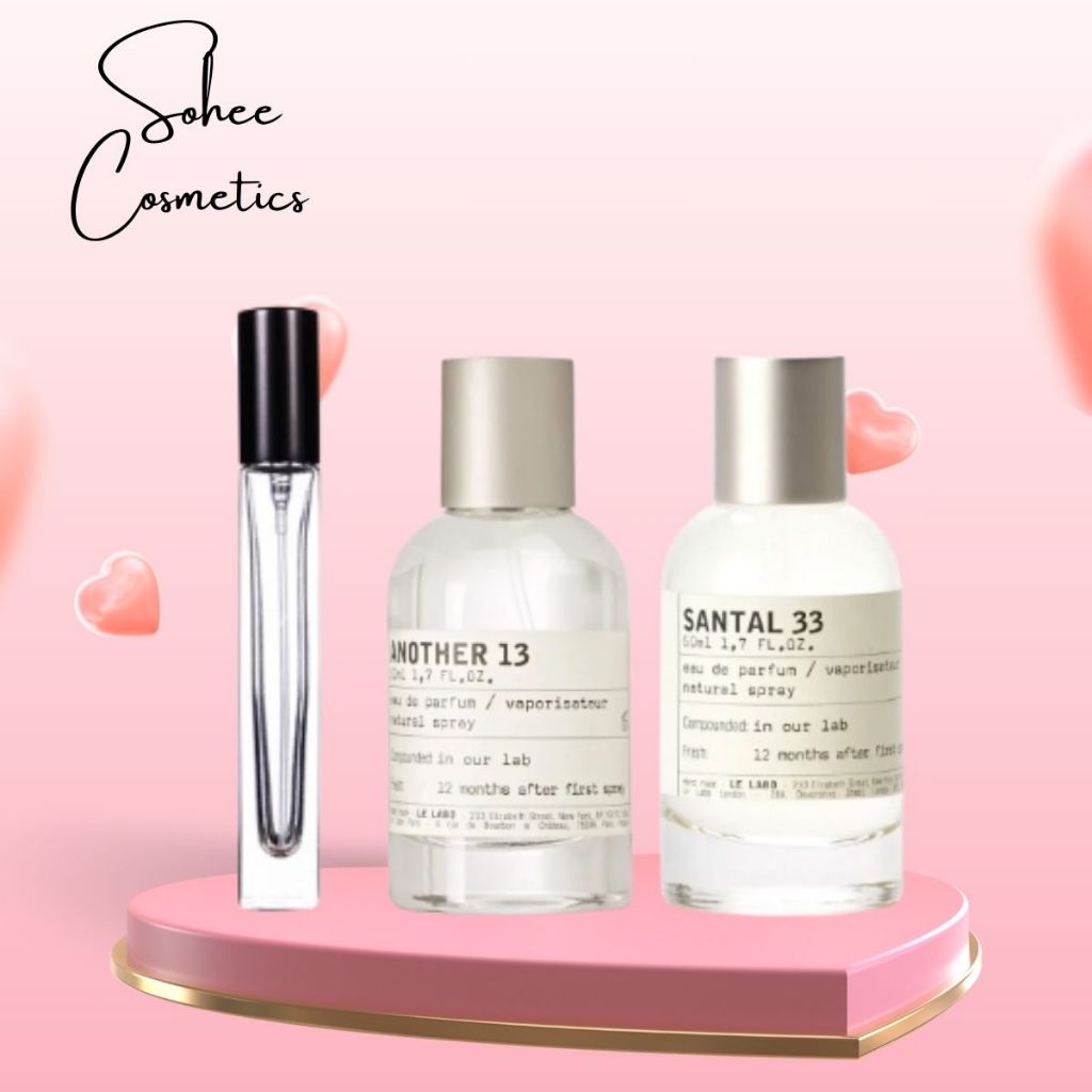 Nước hoa Unisex Le Labo 13, 33 Chiết 10ml Quà tặng 20/11,tặng thầy cô giáo,bố,mẹ,set quà tặng người yêu