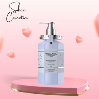 Dầu hấp tóc Weilaiya 450ml, Dầu hấp tóc đa tầng phục hồi hàn gắn liên kết tóc Weilaiya, hấp tóc phục hồi tóc hư tổn