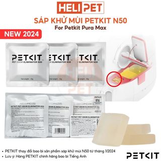  Sáp khử mùi PETKIT N50 Dùng cho máy dọn vệ sinh tự động PETKIT Pura Max - HeLiPet