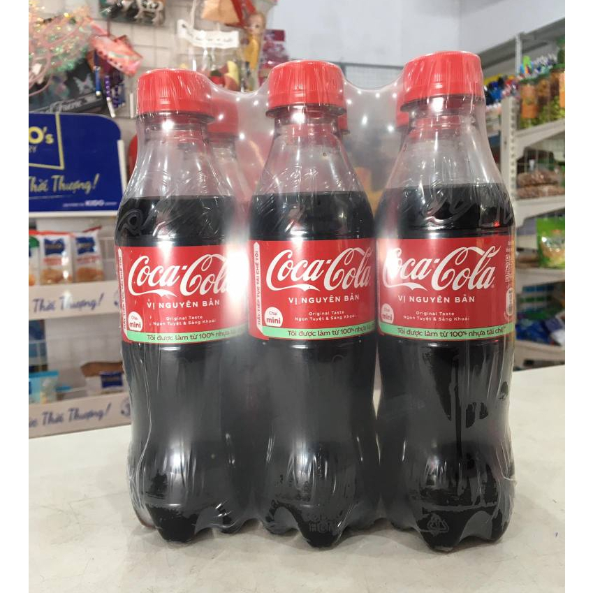 Lốc 6 chai nước ngọt Coca Cola 300ml