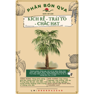 Phân bón QVA Kích rễ - Trái to - Chắc hạt (1kg-3kg)