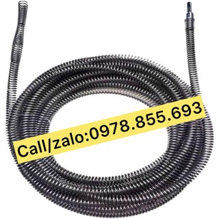 Dây thông tắc cống dạng lò xo dây phi 10 - sử dụng bằng khoan dài 5m